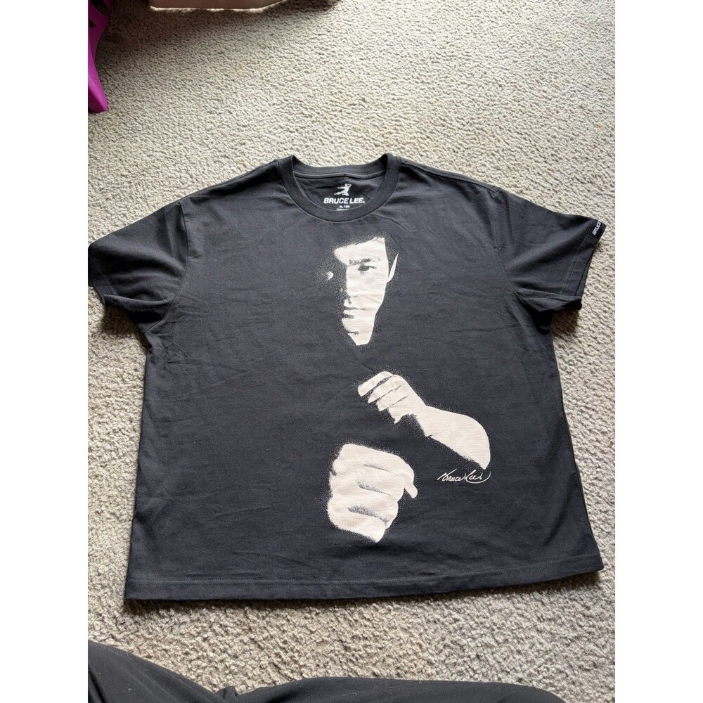 Men’s Graphic Bruce Lee Tee Shirt Sz XL